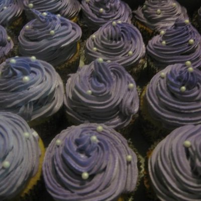 Grape Flavored Cupcakes