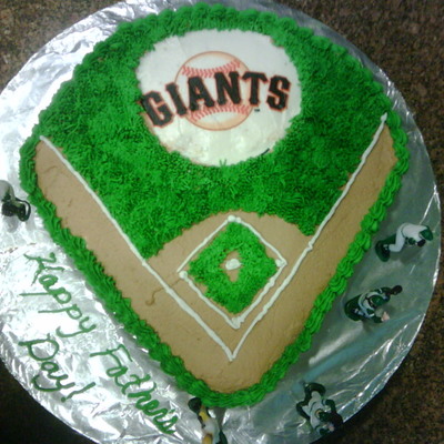 Giants Birthday Cake