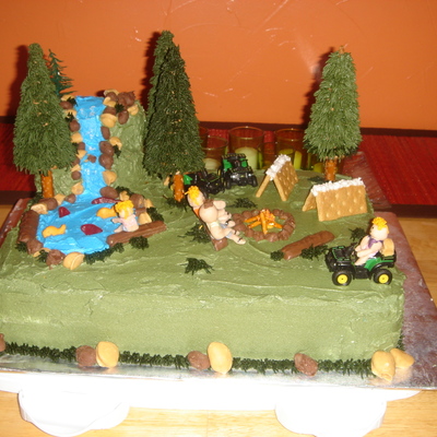 Outdoor 4 Wheeler Cake
