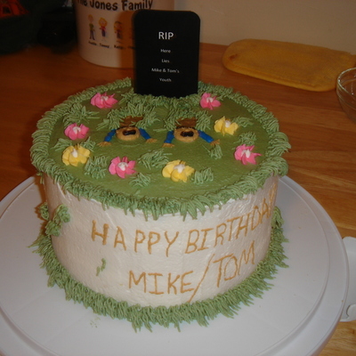 Over The Hill Birthday Cake