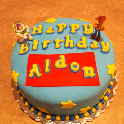Toy Story Birthday Cake