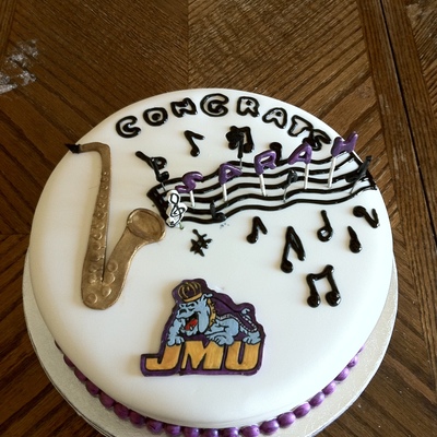James Madison University Cake