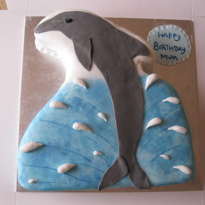 Dolphin Cake