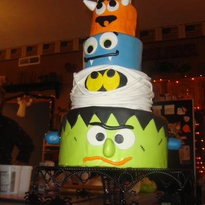 Halloween Monster Cake