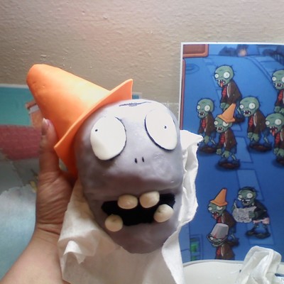 Plants Vs. Zombies Cake