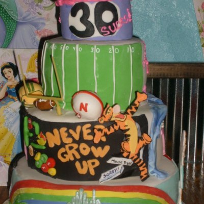 360 Panel Cake For Best Friend