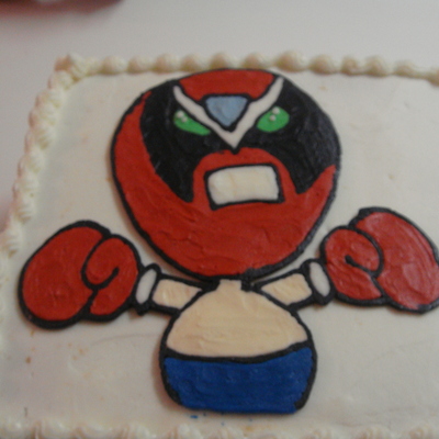 Strongbad Cake