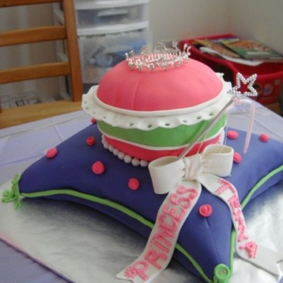 Princess Pillow Cake