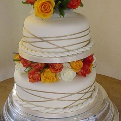 Autumn Wedding Cake