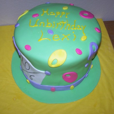 Mad Hatter's Hat Cake