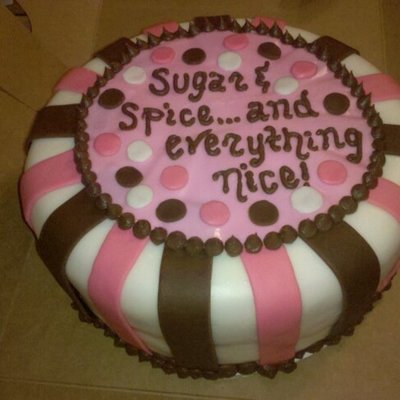 Pink & Brown Baby Shower