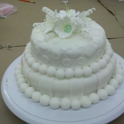 All White Cake