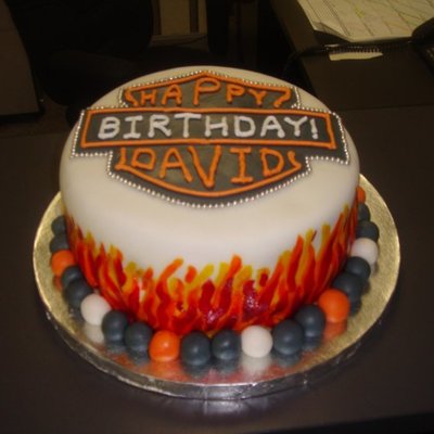 Harley Davidson Cake