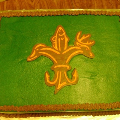Louisiana Sportsman's Cake