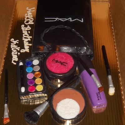 Mac Cosmetic Cake