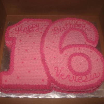 Sweet 16 Cake
