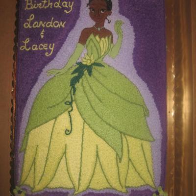 Princess Tiana Cake