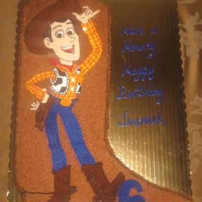 Toystory Woody Cake