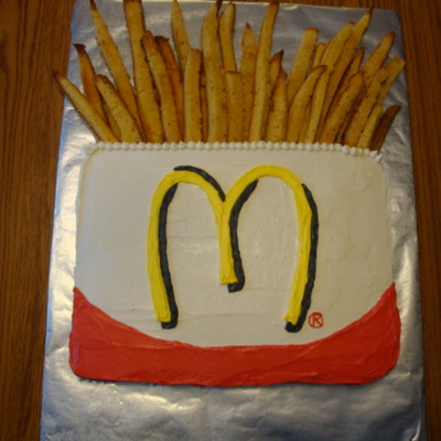 Mcdonalds French Fry Cake