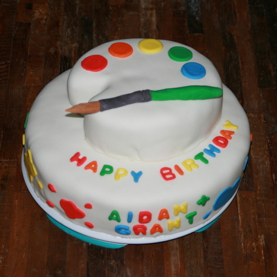 Aidan's 3Rd Birthday Cake