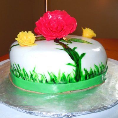 Flowers In The Grass