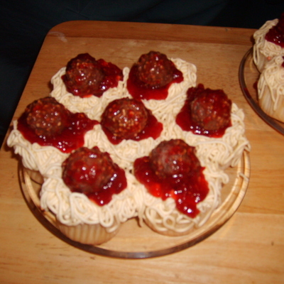 Yummy...!! Spaghetti And Meatballs...!!