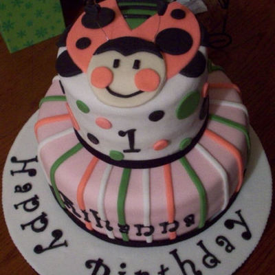 Lady Bug Cake