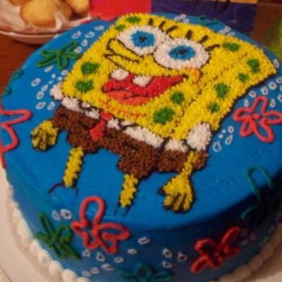 Buttercream Sponge Bob Squarepants