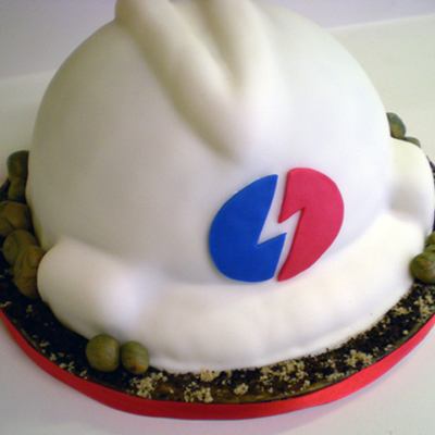Hard Hat Cake