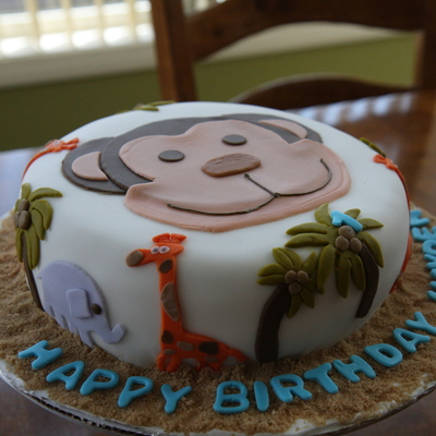 Monkey In The Jungle