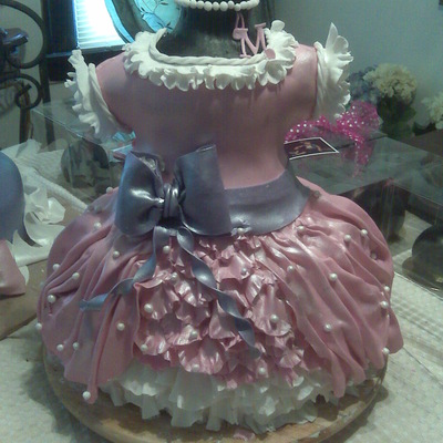 Minnie Mouse Dress Cake