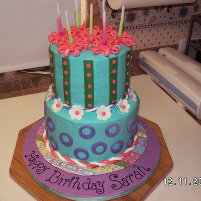 Girls Birthday Cake