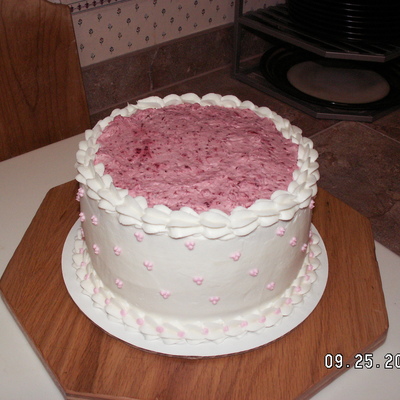 Raspberry Mousse Cake