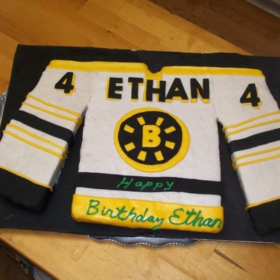 Boston Rkt Jersey Cake