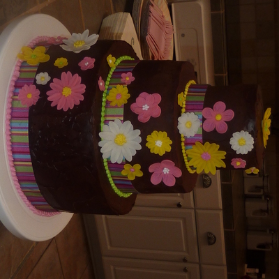 Chocolate & Neon Cake