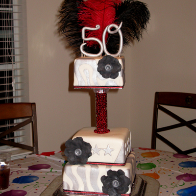 Hollywood Glam Cake