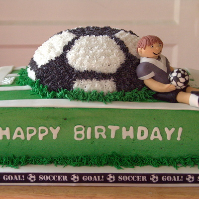 Soccer Birthday Cake