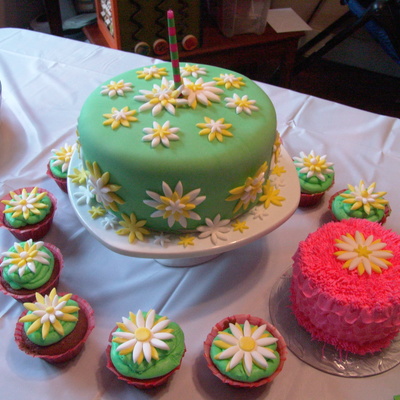 1St Birthday Cake, Smash Cake And Cupcakes