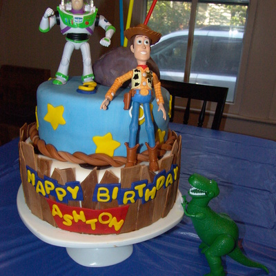 Toy Story Cake For 3Rd Birthday