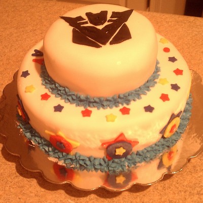 Transformer Cake