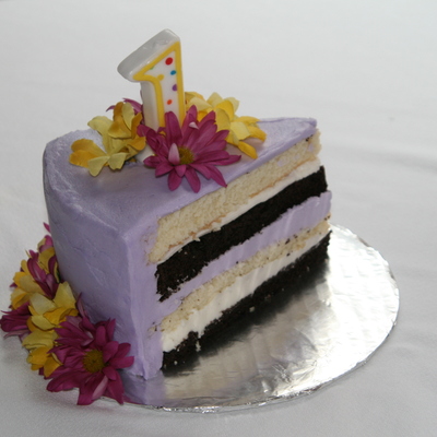 Violets 1St Smash Cake