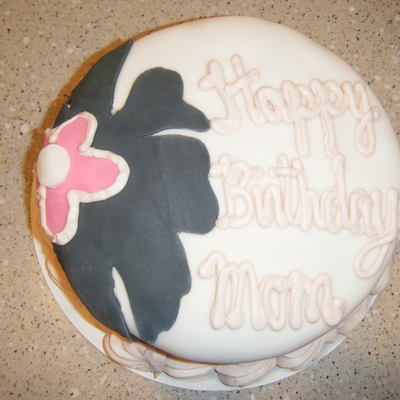 First Fondant Cake!