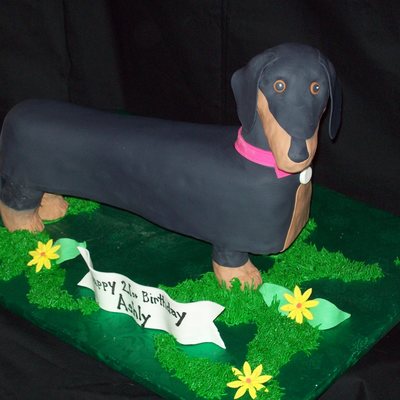 Dog Birthday Cake