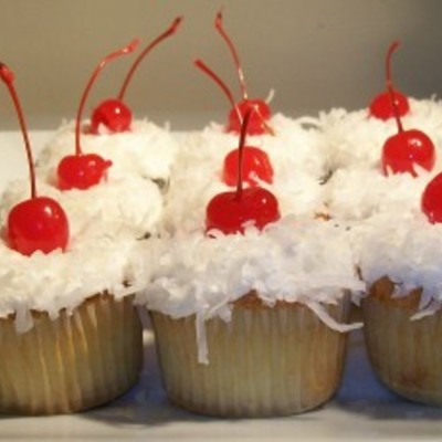 Ambrosia Cupcakes