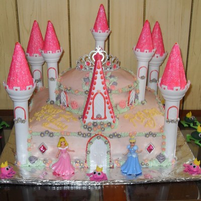 My Daughter's 2Nd Birthday Princess Cake