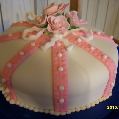 First Fondant Cake