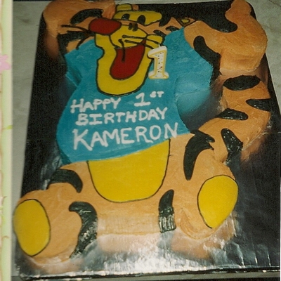 My Son's 1St Birthday Cake/ My First Cake