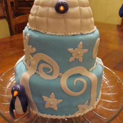 Winter Wonderland Cake