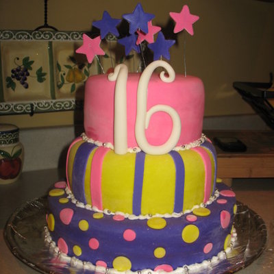 Sweet 16 Cake