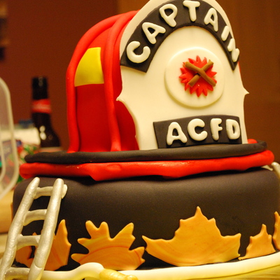 Firefighter Cake